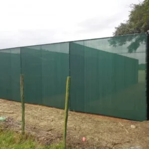 Screen privacy fence